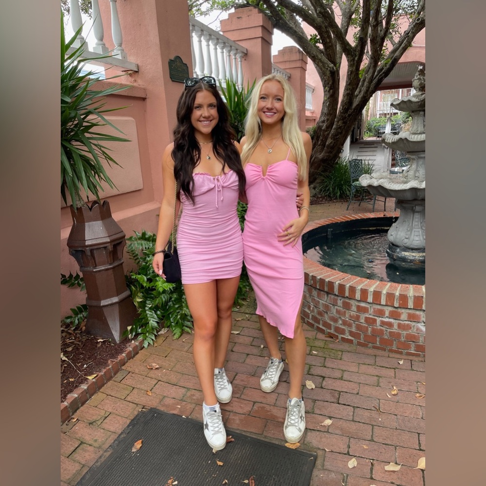 Light Pink Mini Dress